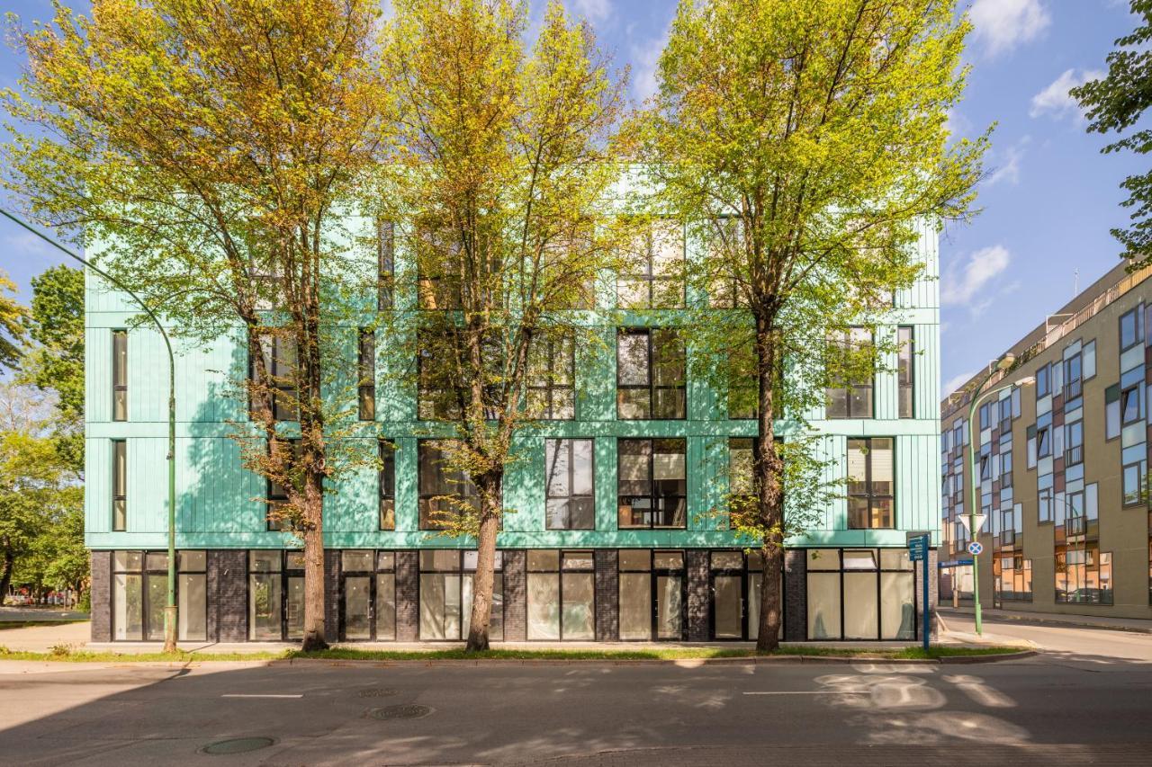 Green House Downtown Apartments With Private Free Parking And Bike Storage Klaipėda Kültér fotó